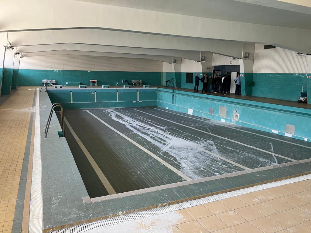 Bazén v Centre univerzitného športu Slovenskej poľnohospodárskej univerzity v Nitre